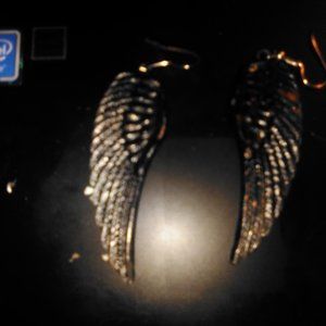 Angel wings earrinds